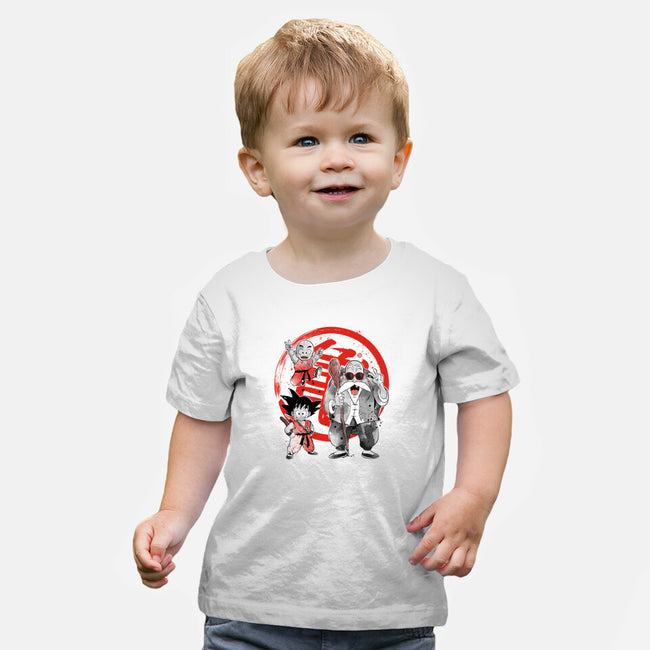Kame School Sumi-e-Baby-Basic-Tee-DrMonekers