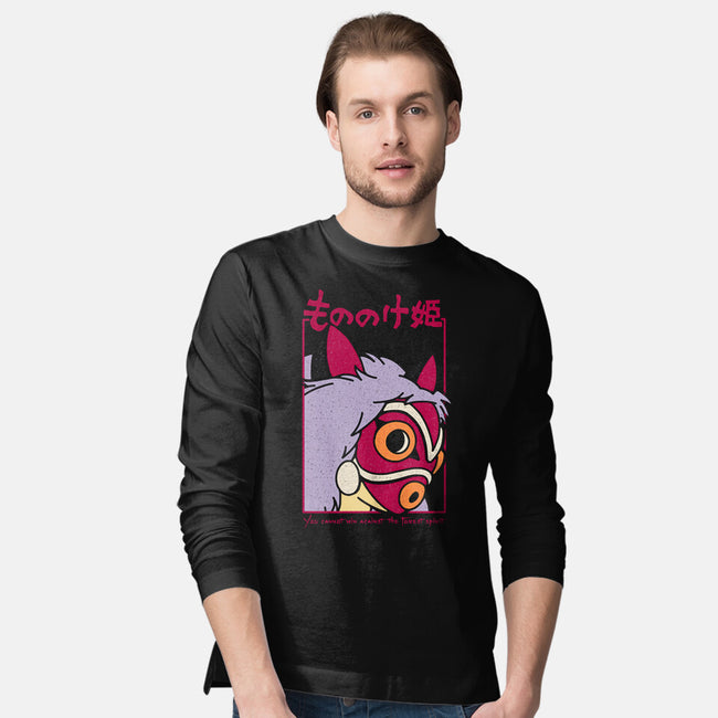 Brave Princess-Mens-Long Sleeved-Tee-sebasebi