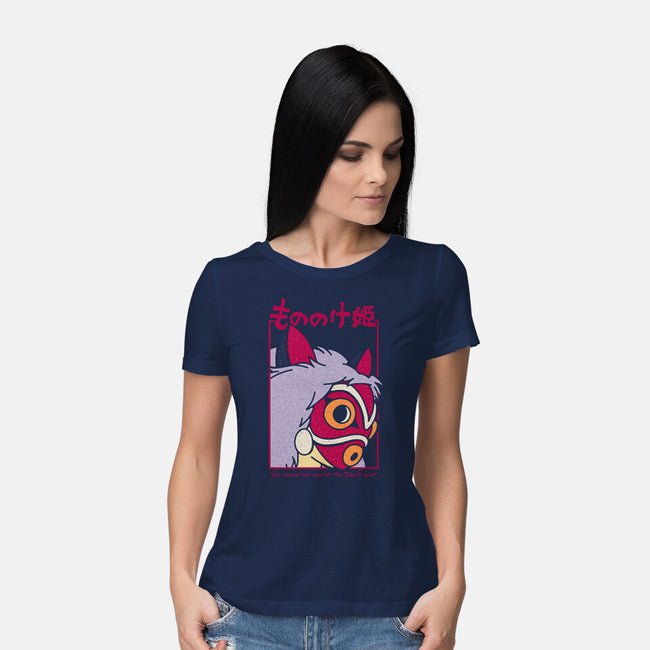 Brave Princess-Womens-Basic-Tee-sebasebi