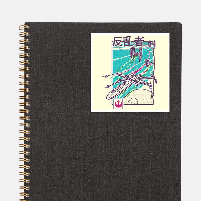 Be Rebel-None-Glossy-Sticker-sebasebi