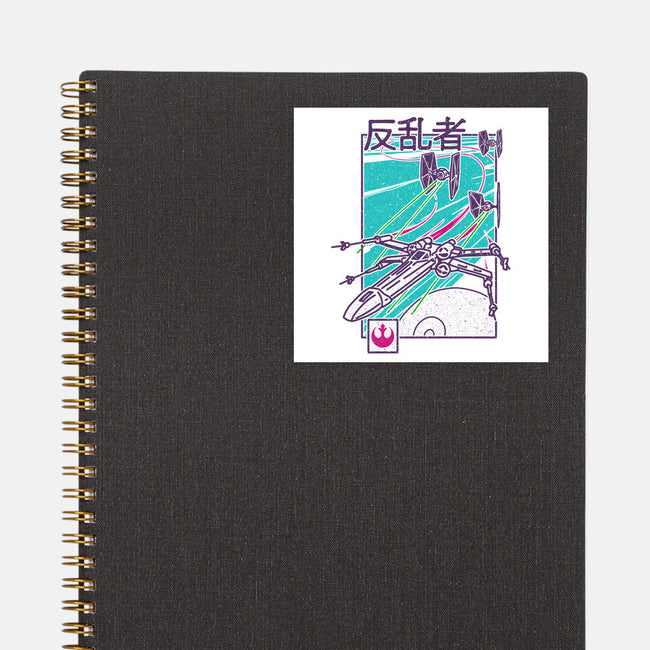 Be Rebel-None-Glossy-Sticker-sebasebi