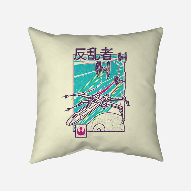 Be Rebel-None-Removable Cover w Insert-Throw Pillow-sebasebi