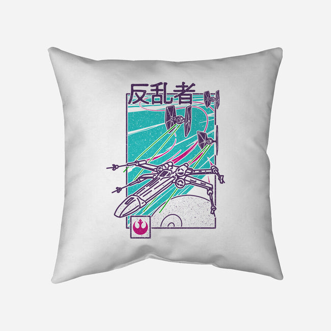 Be Rebel-None-Removable Cover w Insert-Throw Pillow-sebasebi