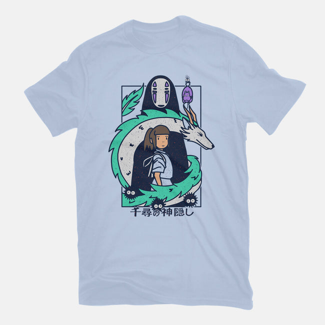Journey To Fantasy-Womens-Fitted-Tee-sebasebi