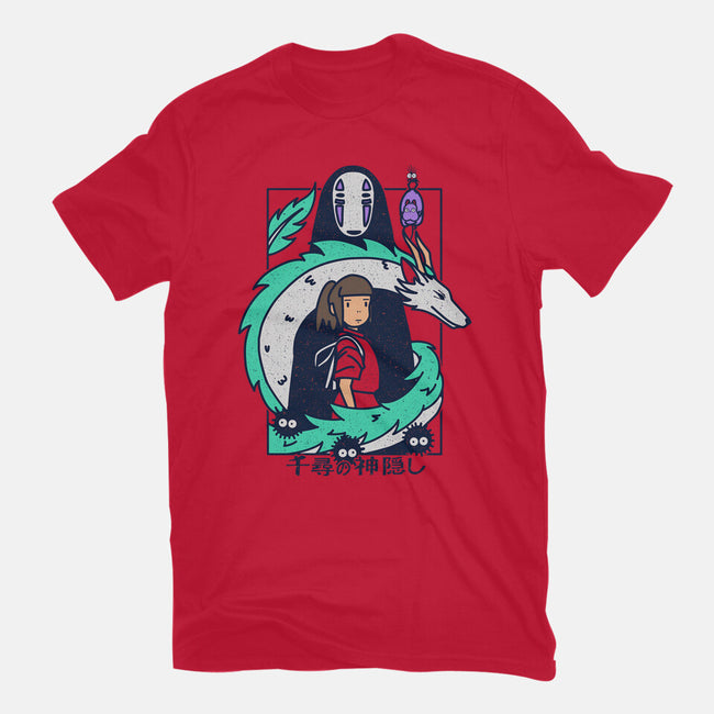Journey To Fantasy-Womens-Fitted-Tee-sebasebi