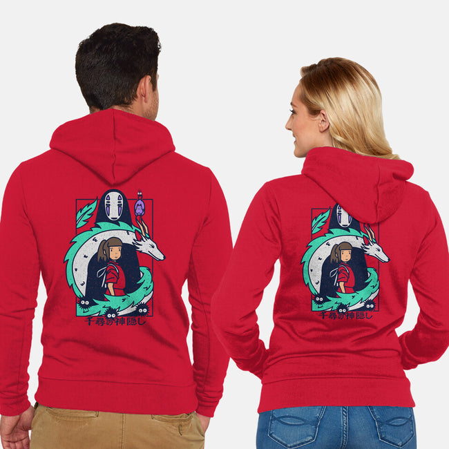Journey To Fantasy-Unisex-Zip-Up-Sweatshirt-sebasebi