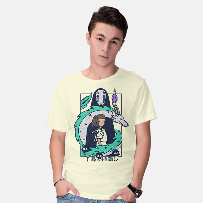 Journey To Fantasy-Mens-Basic-Tee-sebasebi