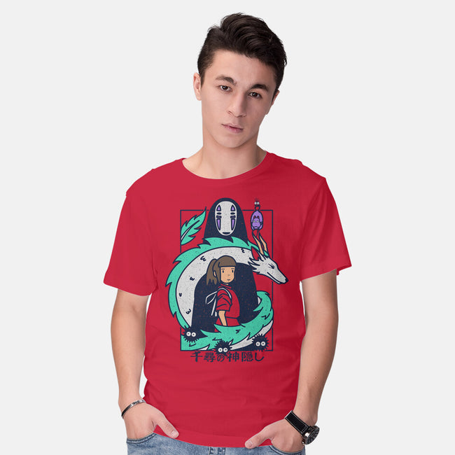 Journey To Fantasy-Mens-Basic-Tee-sebasebi