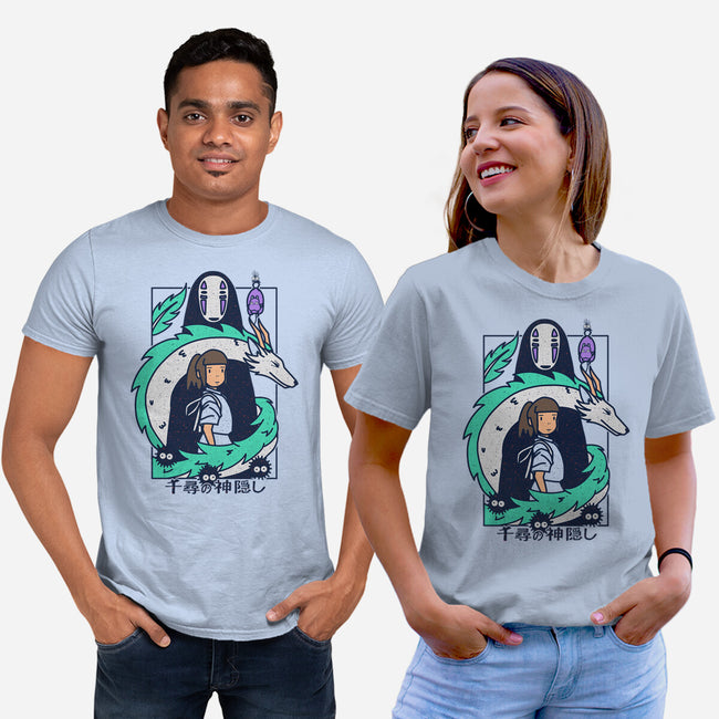 Journey To Fantasy-Unisex-Basic-Tee-sebasebi