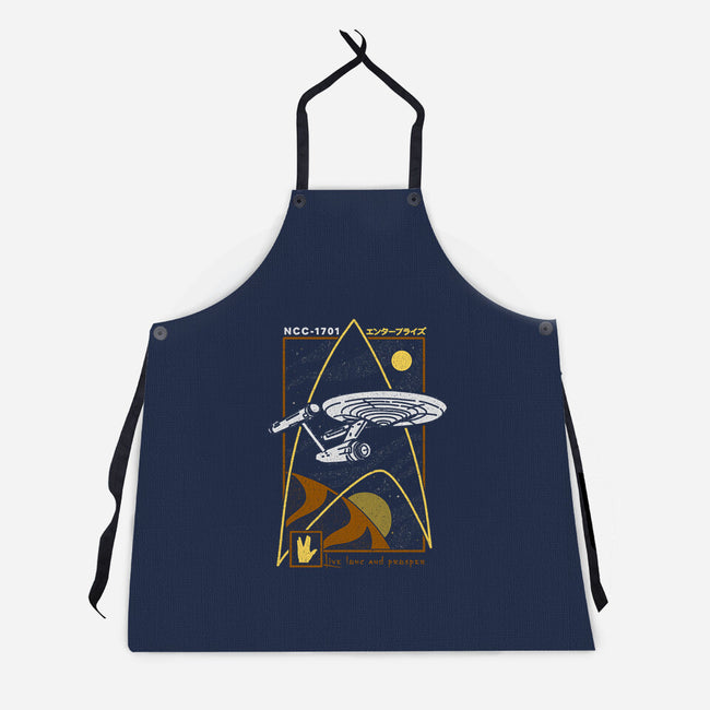 Keep Exploring-Unisex-Kitchen-Apron-sebasebi