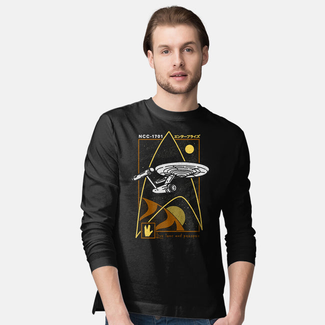 Keep Exploring-Mens-Long Sleeved-Tee-sebasebi