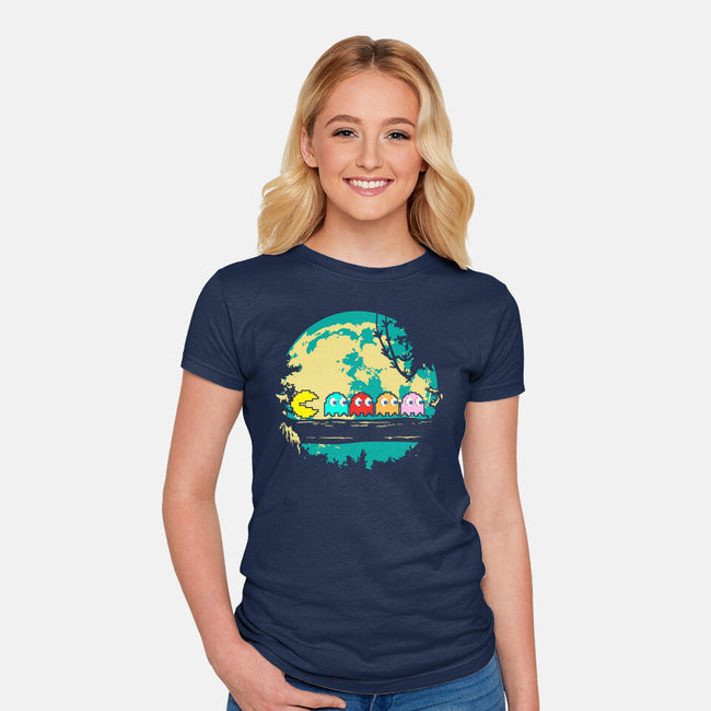 Pac Moonlight-Womens-Fitted-Tee-turborat14