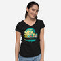 Pac Moonlight-Womens-V-Neck-Tee-turborat14