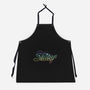 Shiny Spaceship-Unisex-Kitchen-Apron-kharmazero