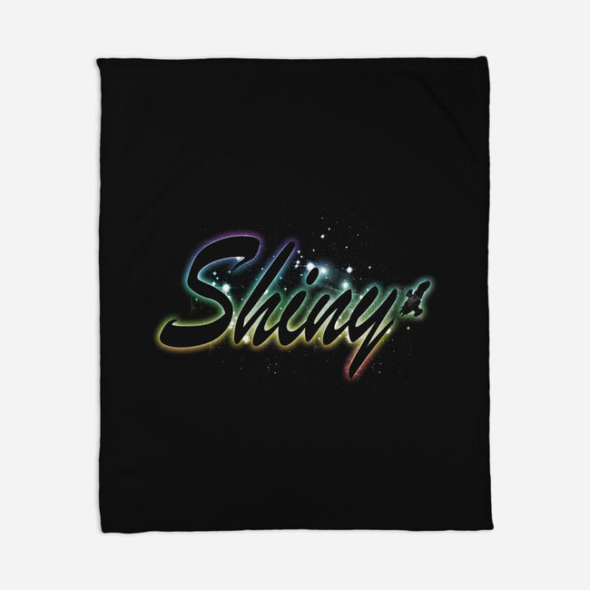 Shiny Spaceship-None-Fleece-Blanket-kharmazero