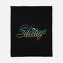 Shiny Spaceship-None-Fleece-Blanket-kharmazero