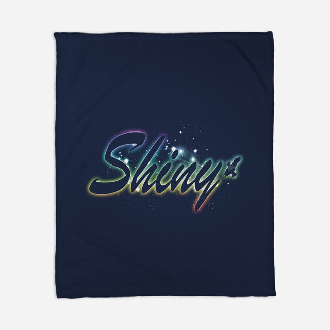 Shiny Spaceship-None-Fleece-Blanket-kharmazero