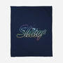Shiny Spaceship-None-Fleece-Blanket-kharmazero