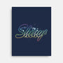 Shiny Spaceship-None-Stretched-Canvas-kharmazero