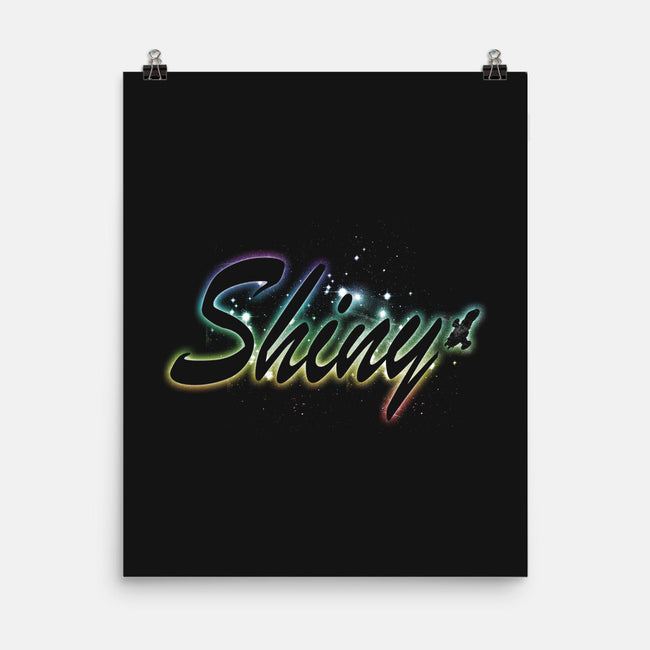 Shiny Spaceship-None-Matte-Poster-kharmazero