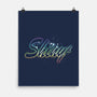 Shiny Spaceship-None-Matte-Poster-kharmazero