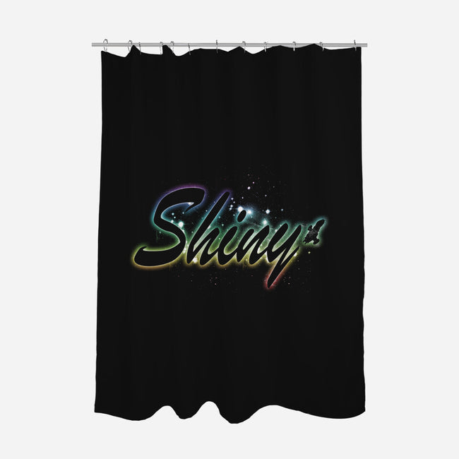 Shiny Spaceship-None-Polyester-Shower Curtain-kharmazero