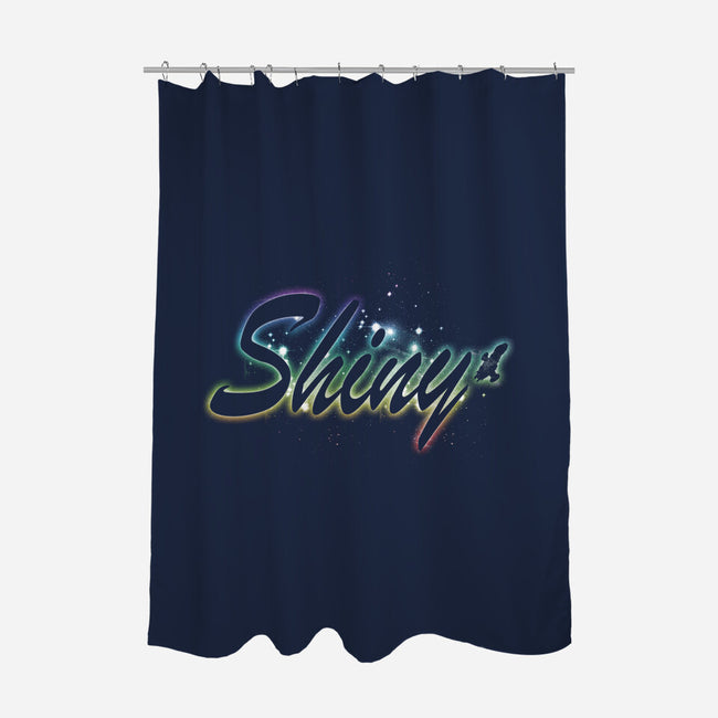 Shiny Spaceship-None-Polyester-Shower Curtain-kharmazero