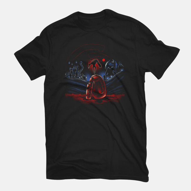 Risk It For The Rain-Womens-Fitted-Tee-naomori