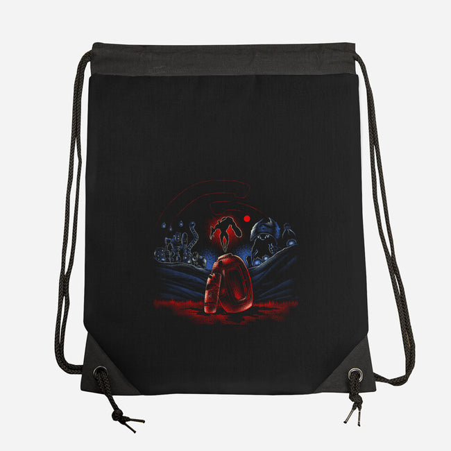 Risk It For The Rain-None-Drawstring-Bag-naomori