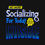 No More Socializing-Mens-Heavyweight-Tee-Getsousa!