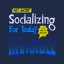 No More Socializing-None-Adjustable Tote-Bag-Getsousa!