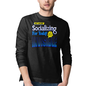 No More Socializing