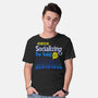 No More Socializing-Mens-Basic-Tee-Getsousa!