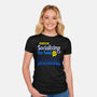 No More Socializing-Womens-Fitted-Tee-Getsousa!