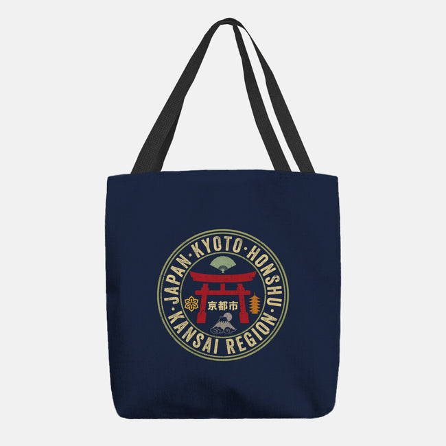 City Of Kyoto-None-Basic Tote-Bag-DrMonekers