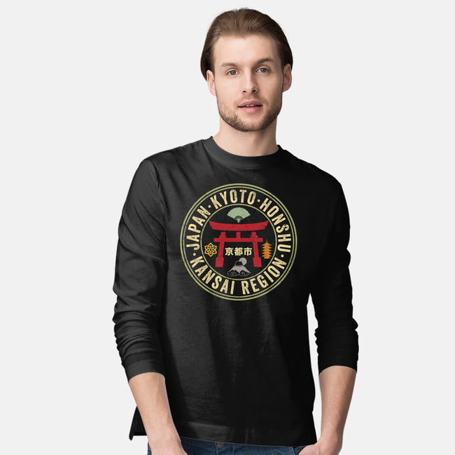 City Of Kyoto-Mens-Long Sleeved-Tee-DrMonekers