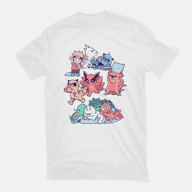 Beasts Sleepover-Youth-Basic-Tee-yumie