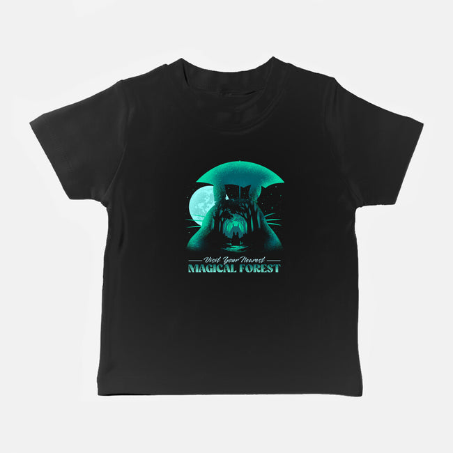Visit Your Nearest Magical Forest-Baby-Basic-Tee-sachpica