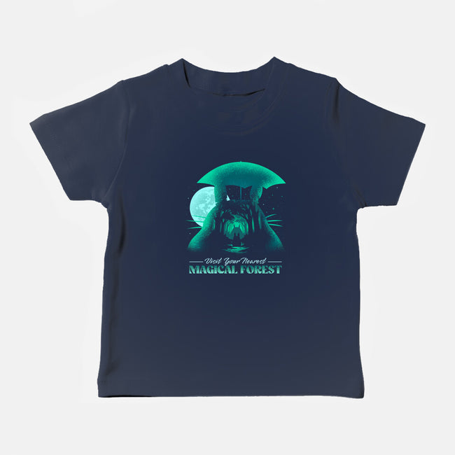 Visit Your Nearest Magical Forest-Baby-Basic-Tee-sachpica