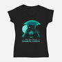Visit Your Nearest Magical Forest-Womens-V-Neck-Tee-sachpica