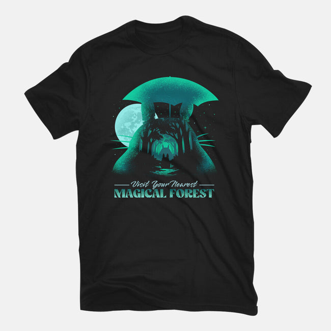 Visit Your Nearest Magical Forest-Youth-Basic-Tee-sachpica