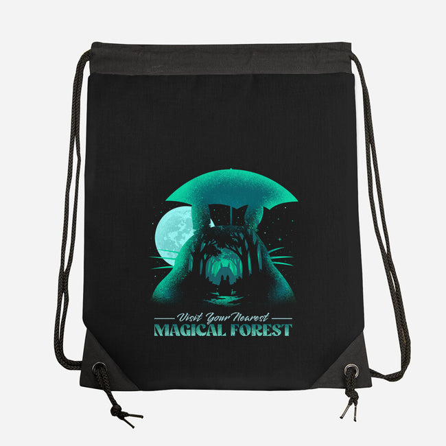 Visit Your Nearest Magical Forest-None-Drawstring-Bag-sachpica