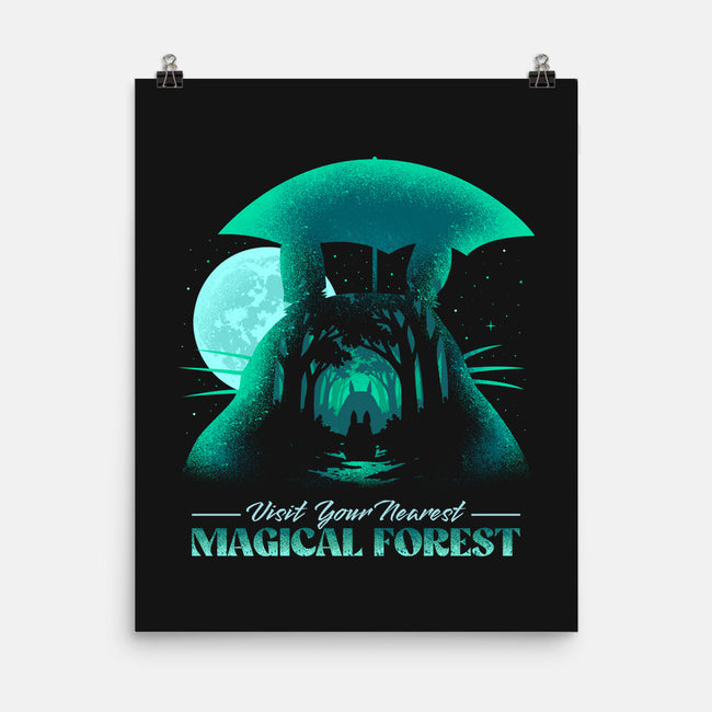 Visit Your Nearest Magical Forest-None-Matte-Poster-sachpica