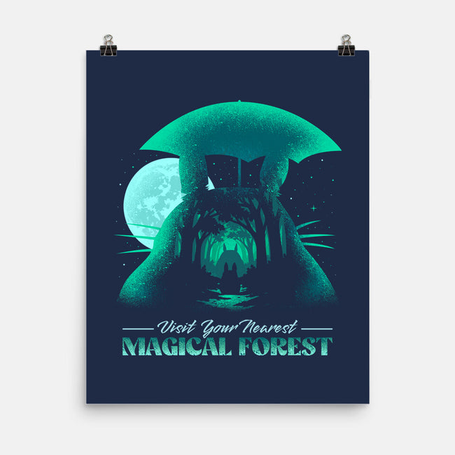 Visit Your Nearest Magical Forest-None-Matte-Poster-sachpica