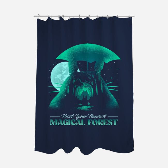 Visit Your Nearest Magical Forest-None-Polyester-Shower Curtain-sachpica