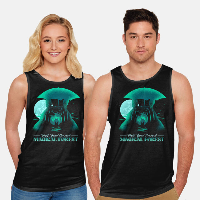 Visit Your Nearest Magical Forest-Unisex-Basic-Tank-sachpica