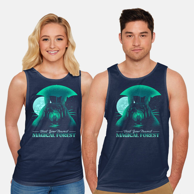 Visit Your Nearest Magical Forest-Unisex-Basic-Tank-sachpica