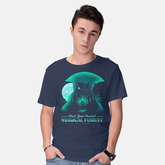 Visit Your Nearest Magical Forest-Mens-Basic-Tee-sachpica