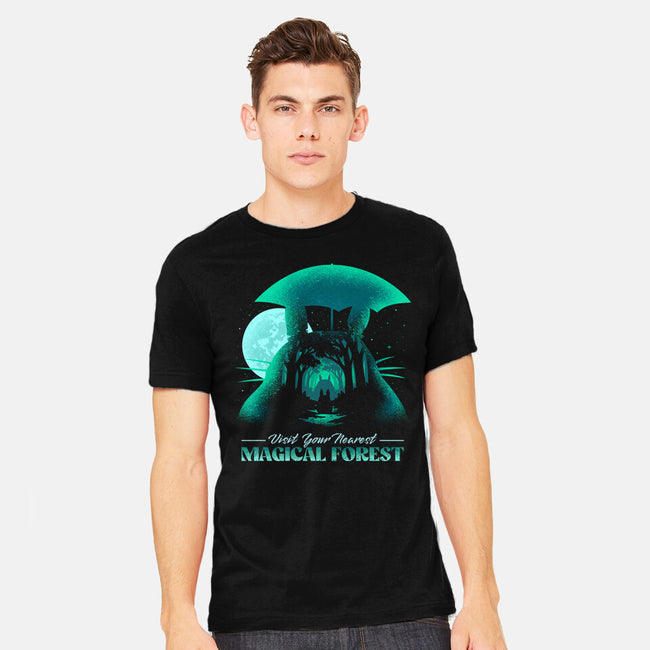 Visit Your Nearest Magical Forest-Mens-Heavyweight-Tee-sachpica