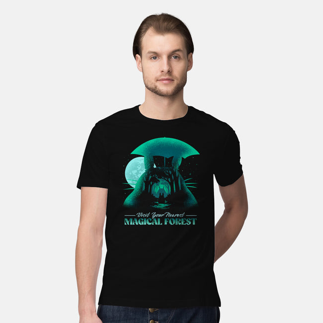Visit Your Nearest Magical Forest-Mens-Premium-Tee-sachpica